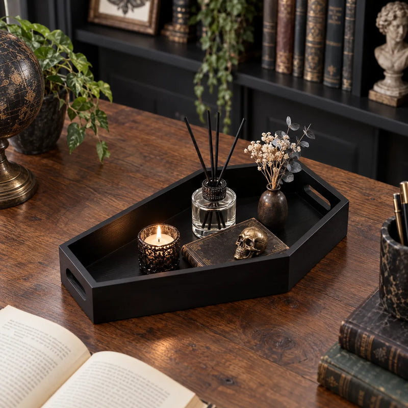 Coffin Shaped Serving Tray - Crypta