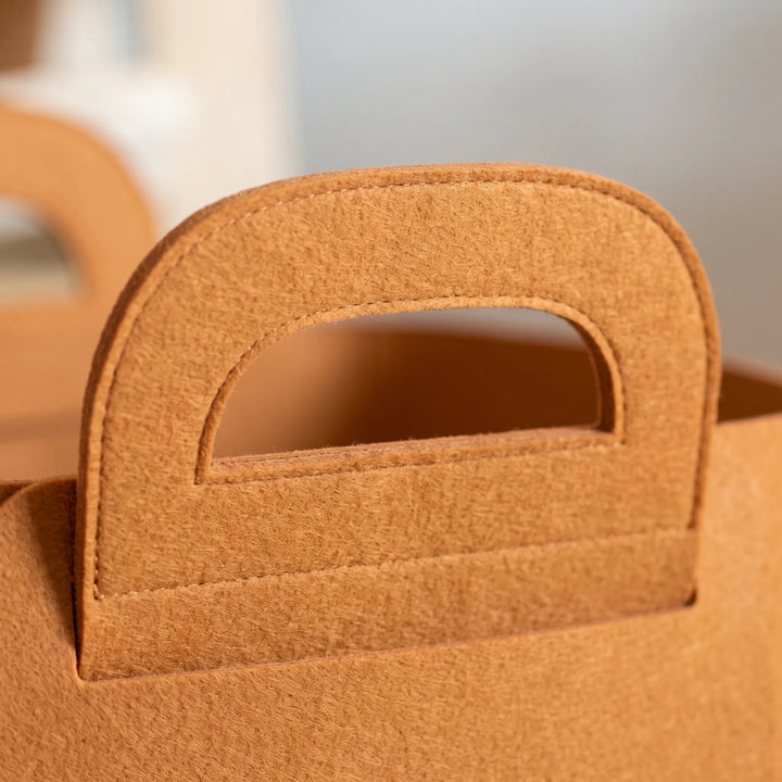Collapsible Soft Textured Home Storage Basket - Baskio