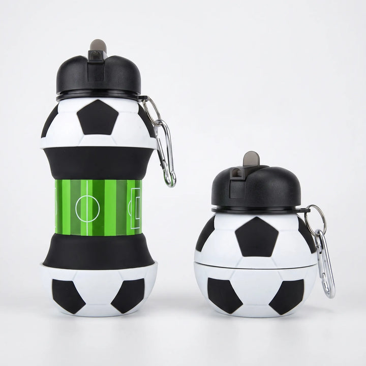 Collapsible Sports-Themed Water Bottle - Spherix