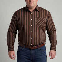 Colorful Striped Long Sleeve Shirt - Joseph