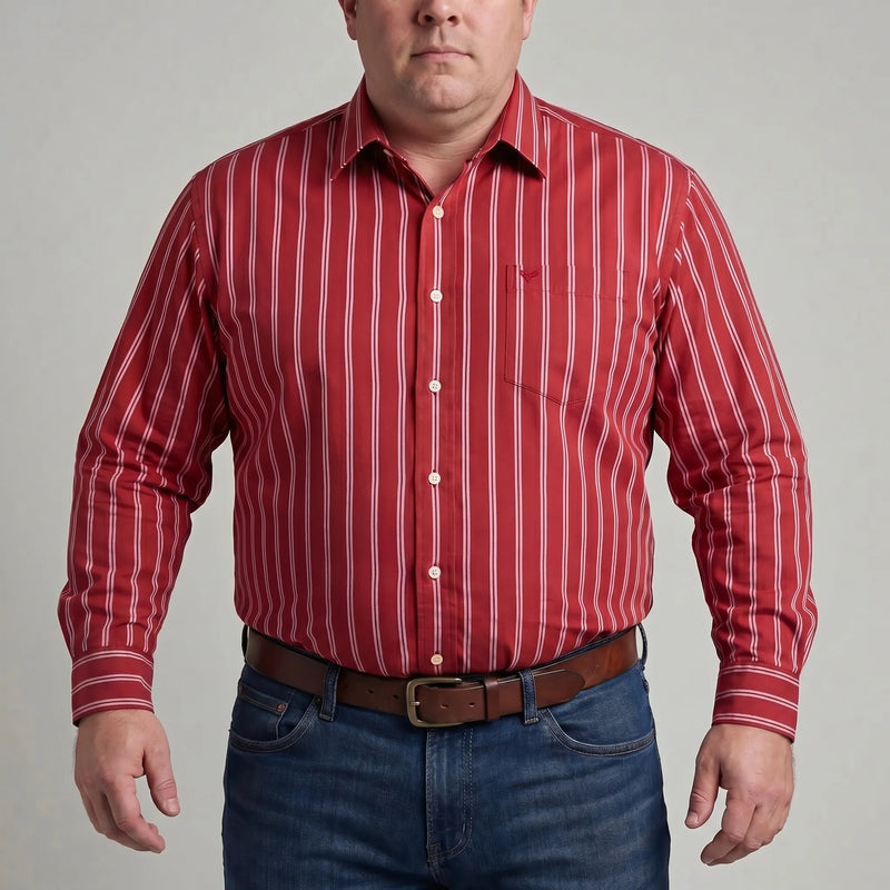 Colorful Striped Long Sleeve Shirt - Joseph