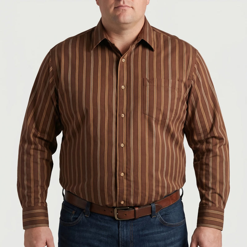 Colorful Striped Long Sleeve Shirt - Joseph