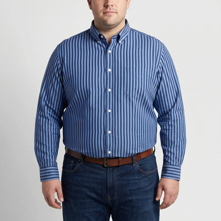 Colorful Striped Long Sleeve Shirt - Joseph