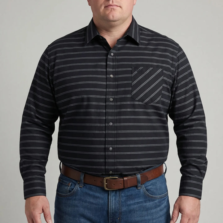 Colorful Striped Long Sleeve Shirt - Joseph