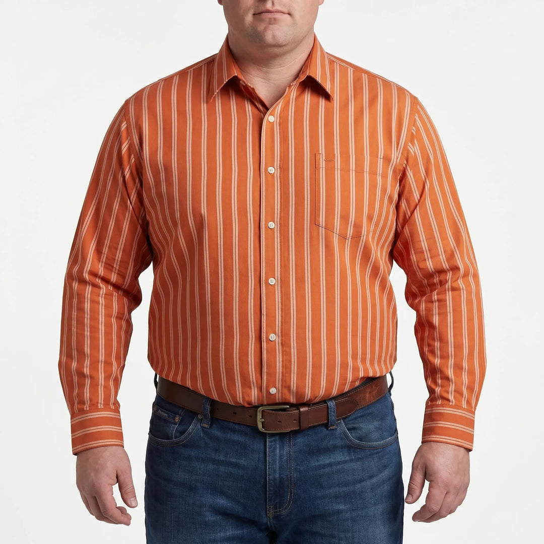 Colorful Striped Long Sleeve Shirt - Joseph