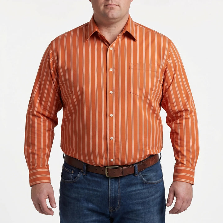 Colorful Striped Long Sleeve Shirt - Joseph