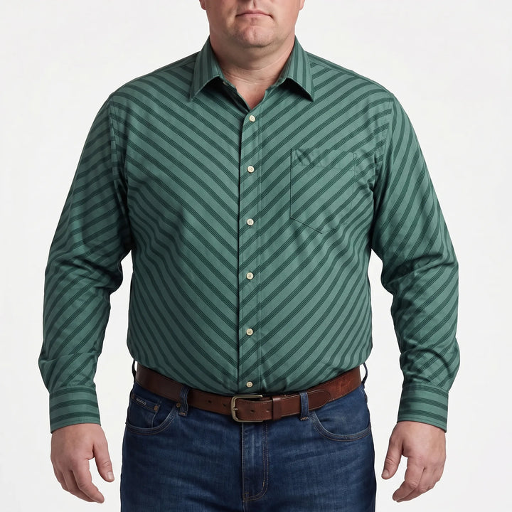 Colorful Striped Long Sleeve Shirt - Joseph
