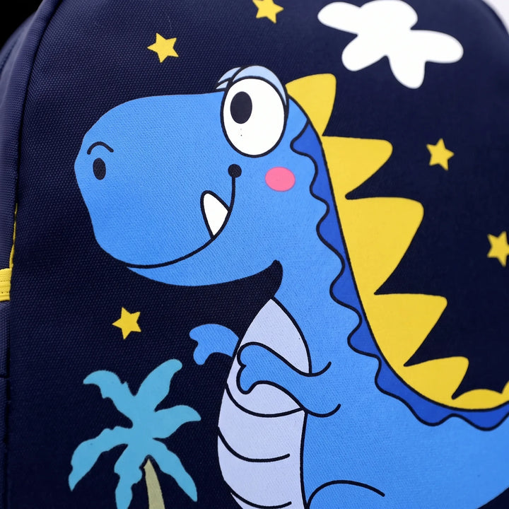 Colourful Cartoon Dinosaur School Bag - Zaurion