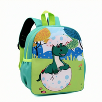 Colourful Cartoon Dinosaur School Bag - Zaurion