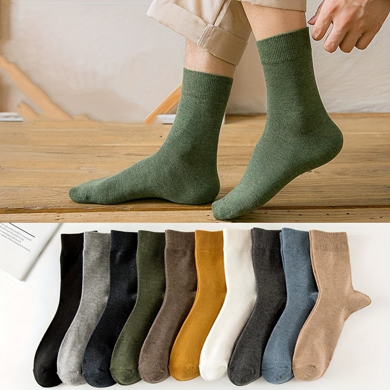 Colourful Crew-Length Everyday Socks - Warren