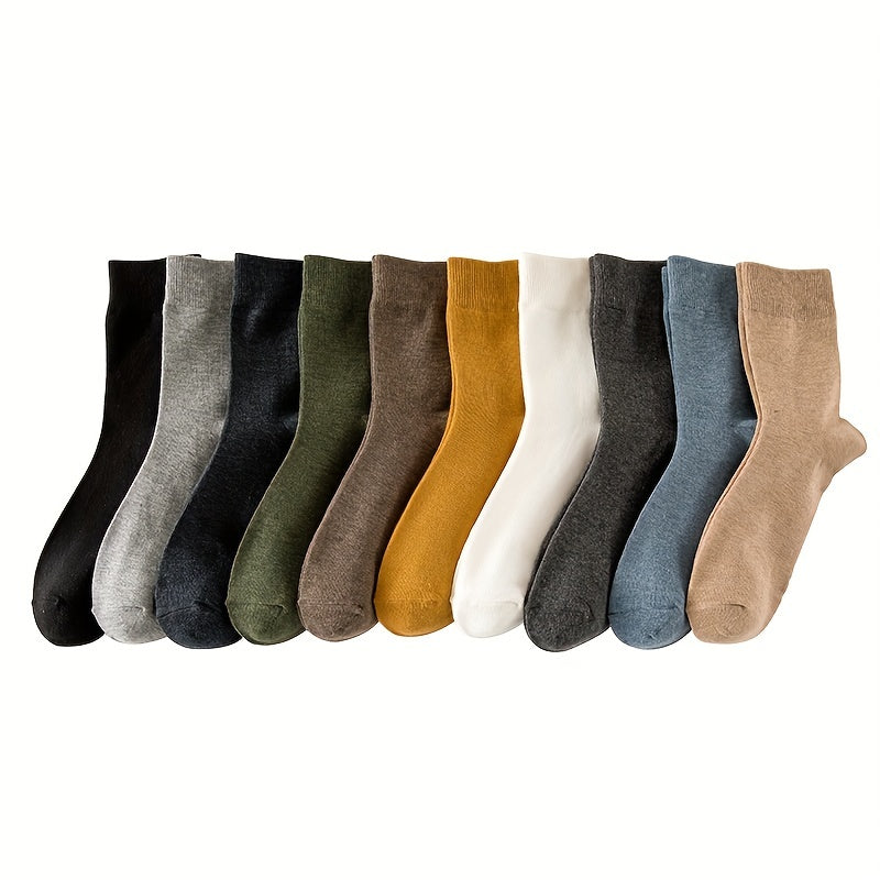 Colourful Crew-Length Everyday Socks - Warren