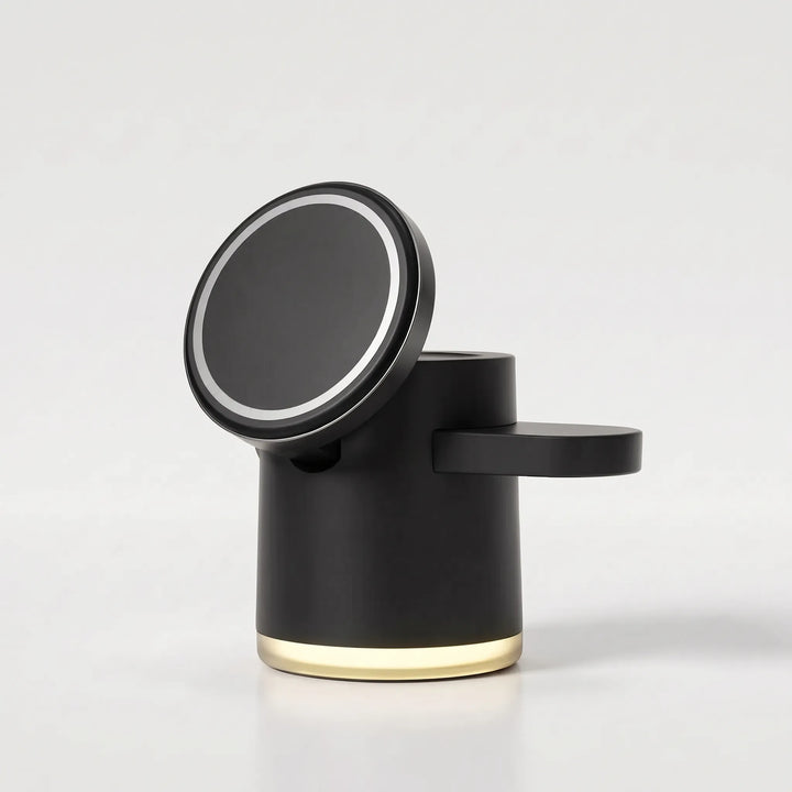 Compact 3 In 1 Wireless Charging Station - Zephron