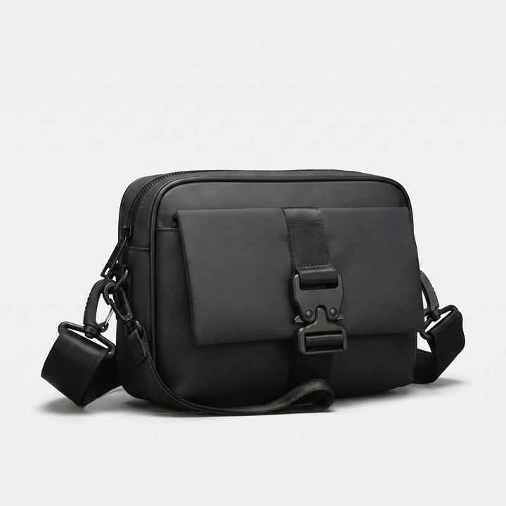 Compact Black Crossbody Bag - Covalt
