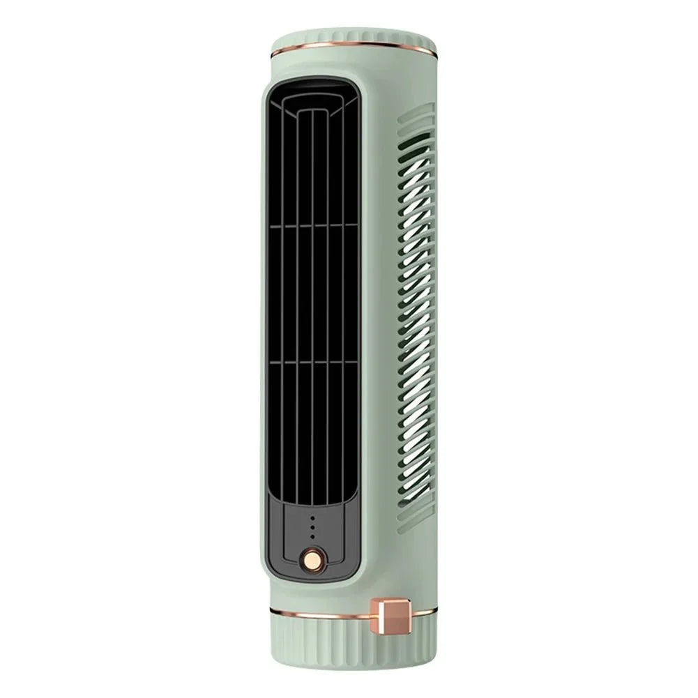 Compact Bladeless Tower Fan - CirrusFlow