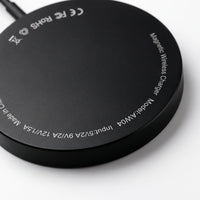 Compact Circular Magnetic Wireless Charger - MagVibe