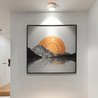 Compact Cylindrical Ceiling Light - Kyntaro