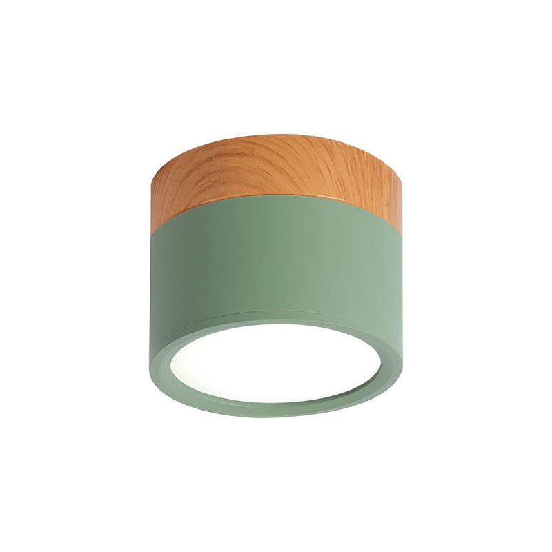 Compact Cylindrical Ceiling Light - Kyntaro