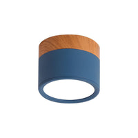 Compact Cylindrical Ceiling Light - Kyntaro
