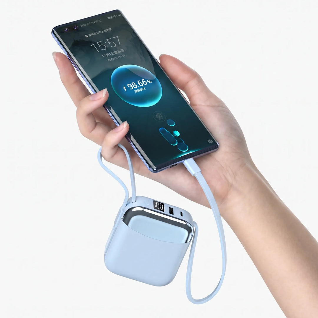 Compact Digital Portable Power Bank - Juicera