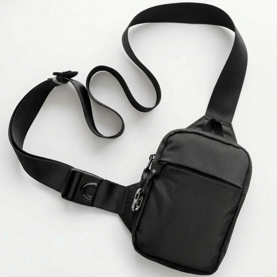 Compact Men's Crossbody Bag - Ziptac