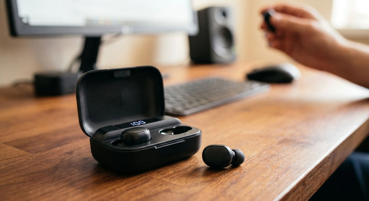 Compact Wireless Bluetooth Earbuds - Echorix