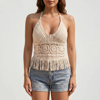 Crochet Halter Top -  Kate