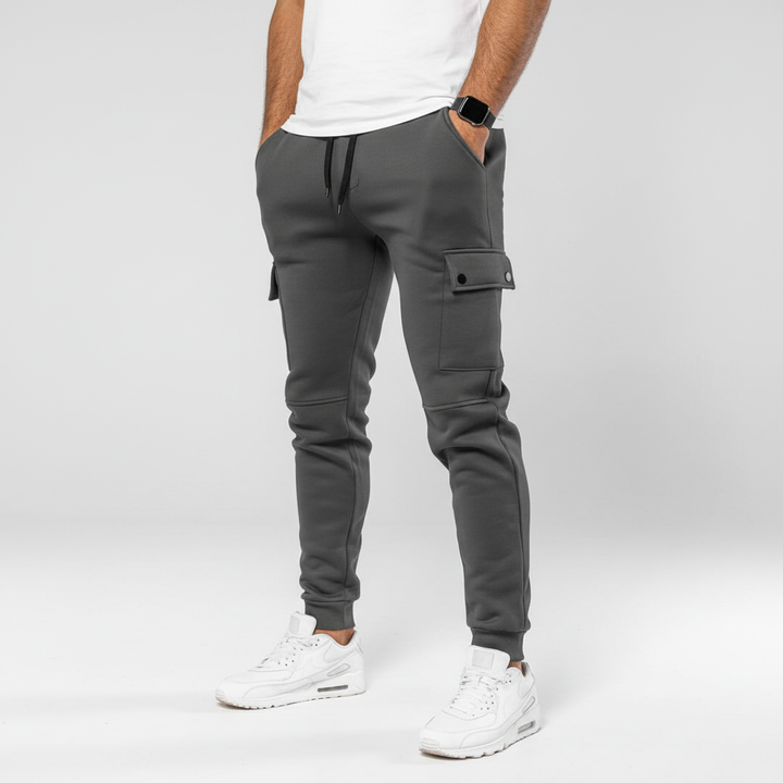 Cropped Jogginghose Mit Tasche -  Rene
