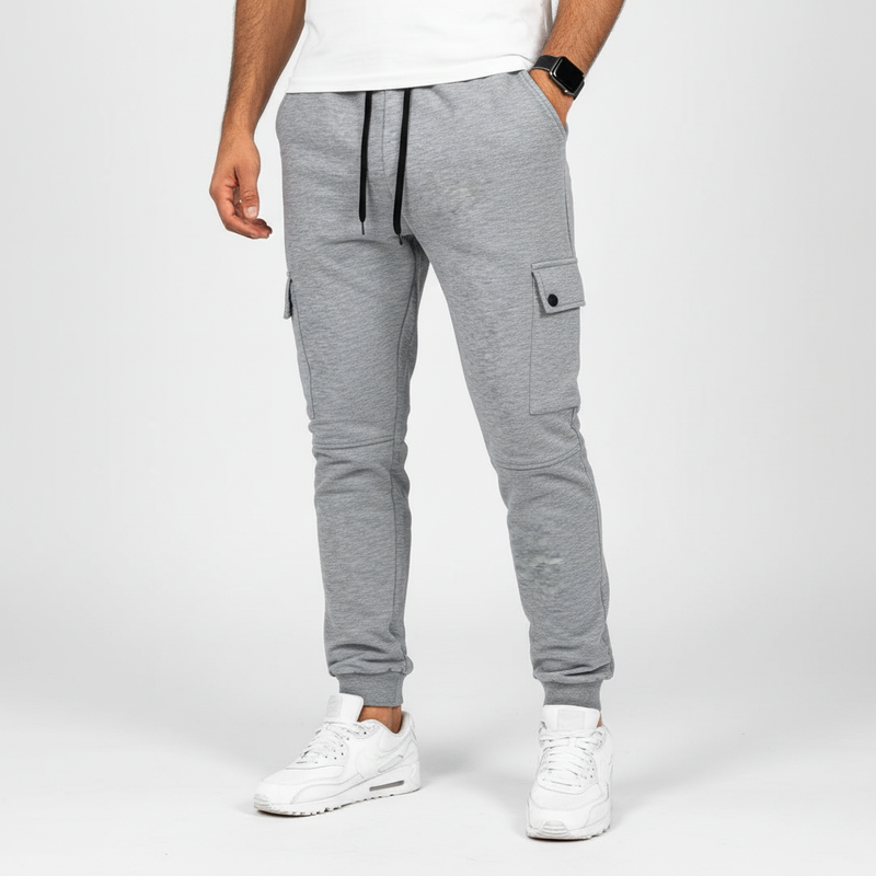 Cropped Jogginghose Mit Tasche -  Rene
