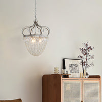 Crown Shaped Antique Style Ceiling Chandelier - Splendrix