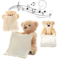 Talking cuddly teddy bear with music and games – interactive companion for children