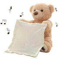 Talking cuddly teddy bear with music and games – interactive companion for children