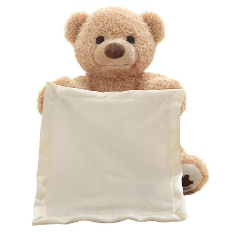 Talking cuddly teddy bear with music and games – interactive companion for children