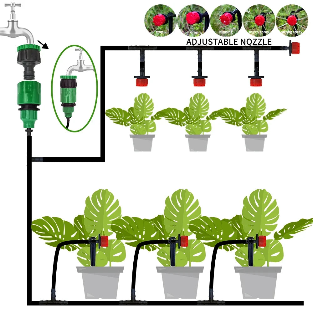 Customisable Garden Irrigation Drip System - Dripix
