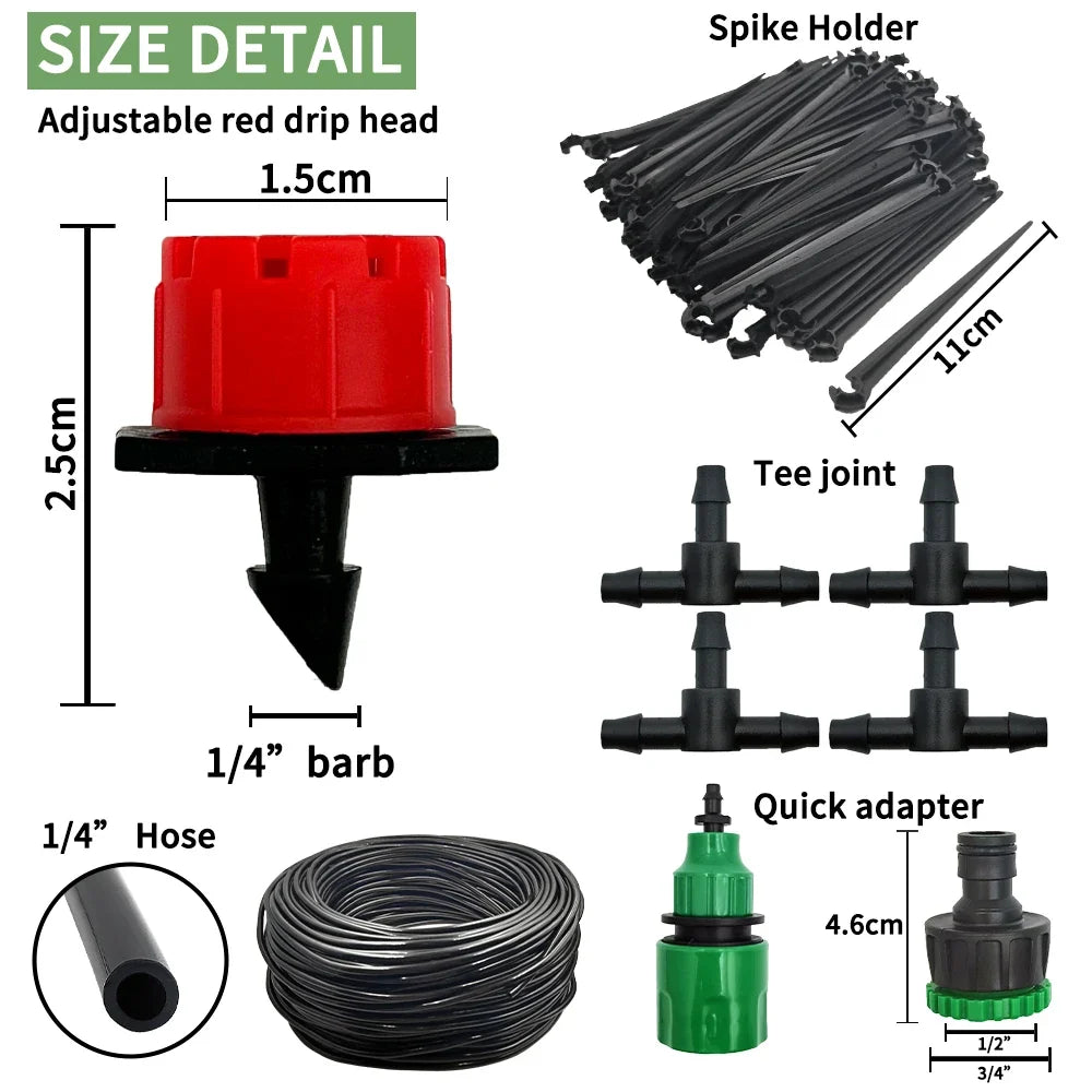 Customisable Garden Irrigation Drip System - Dripix