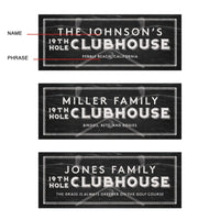 Customisable Rectangular Golf Sign - Parvanta