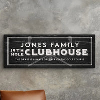 Customisable Rectangular Golf Sign - Parvanta