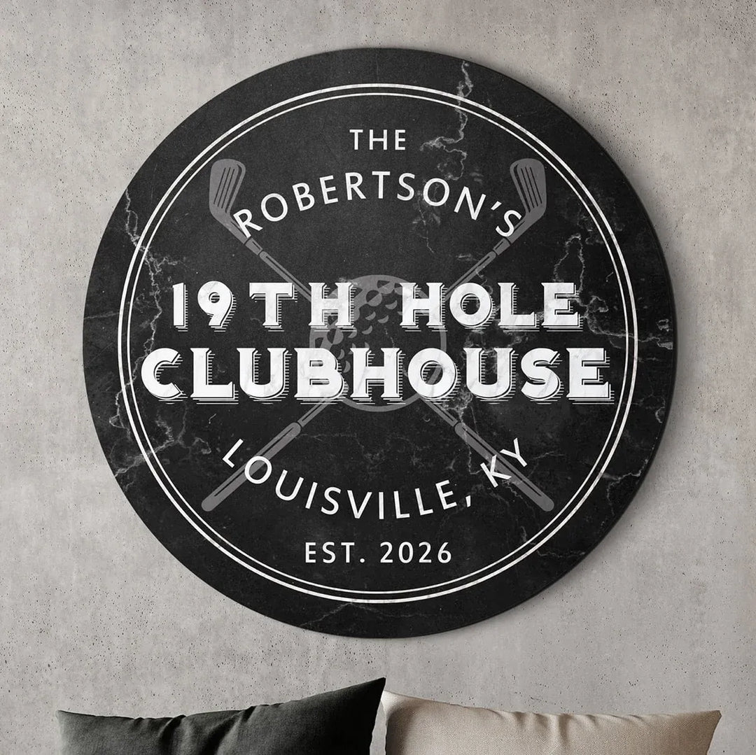 Customisable Rectangular Golf Sign - Parvanta