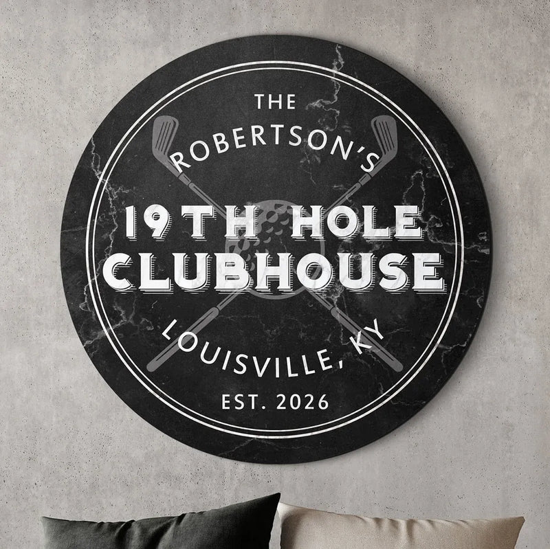 Customisable Rectangular Golf Sign - Parvanta