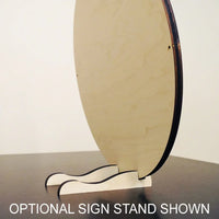 Customisable Rectangular Golf Sign - Parvanta