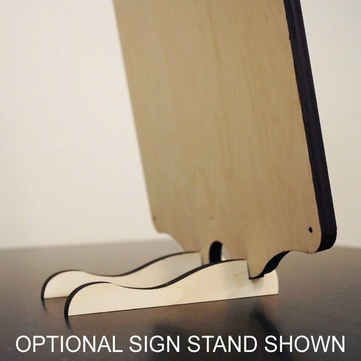 Customisable Rectangular Golf Sign - Parvanta