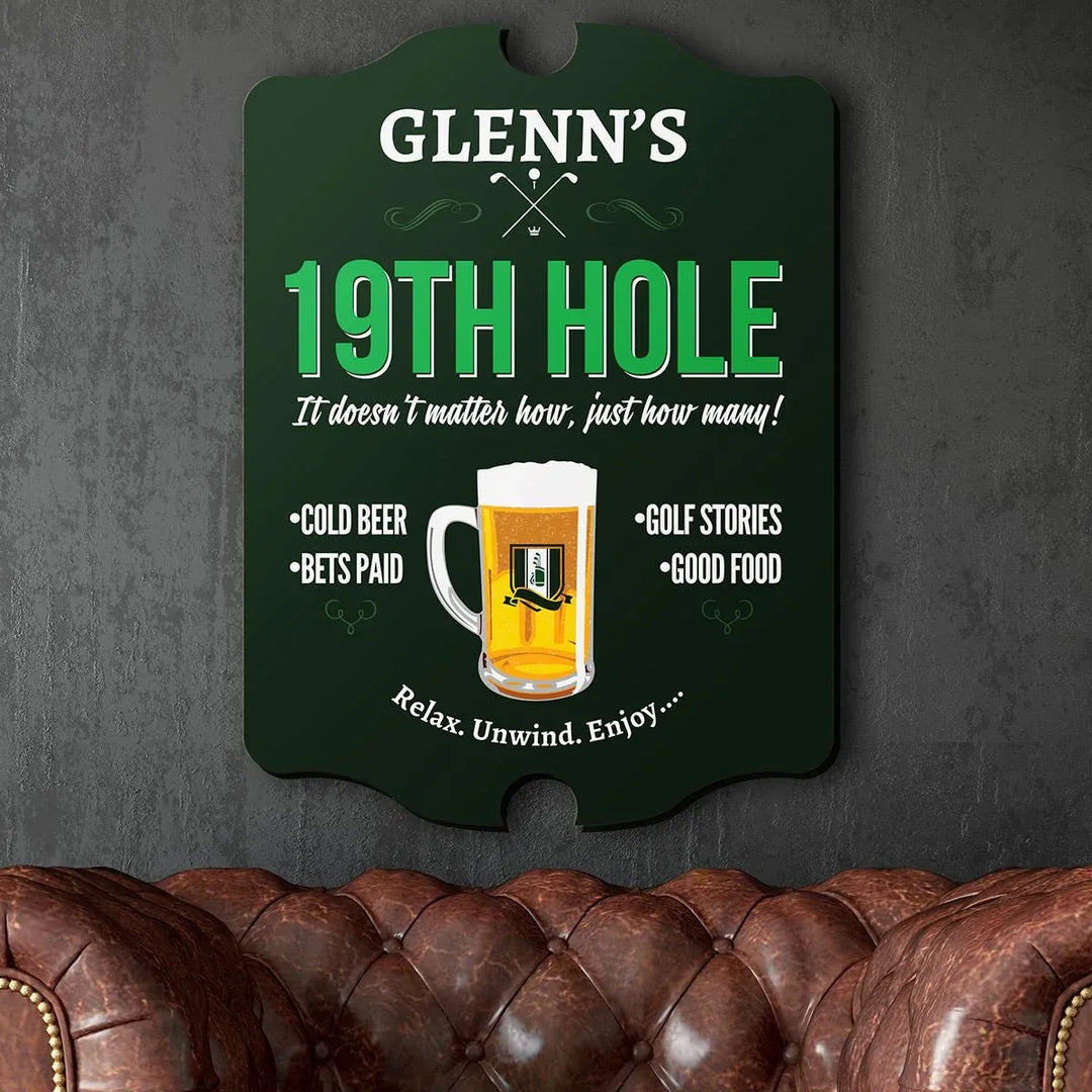 Customisable Rectangular Golf Sign - Parvanta