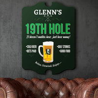 Customisable Rectangular Golf Sign - Parvanta