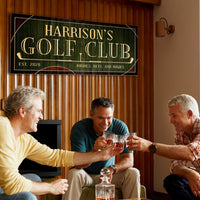 Customisable Rectangular Golf Sign - Parvanta