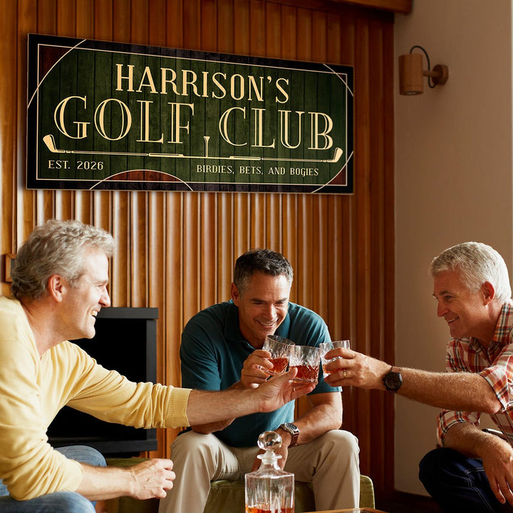 Customisable Rectangular Golf Sign - Parvanta