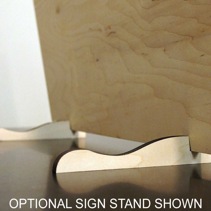 Customisable Rectangular Golf Sign - Parvanta