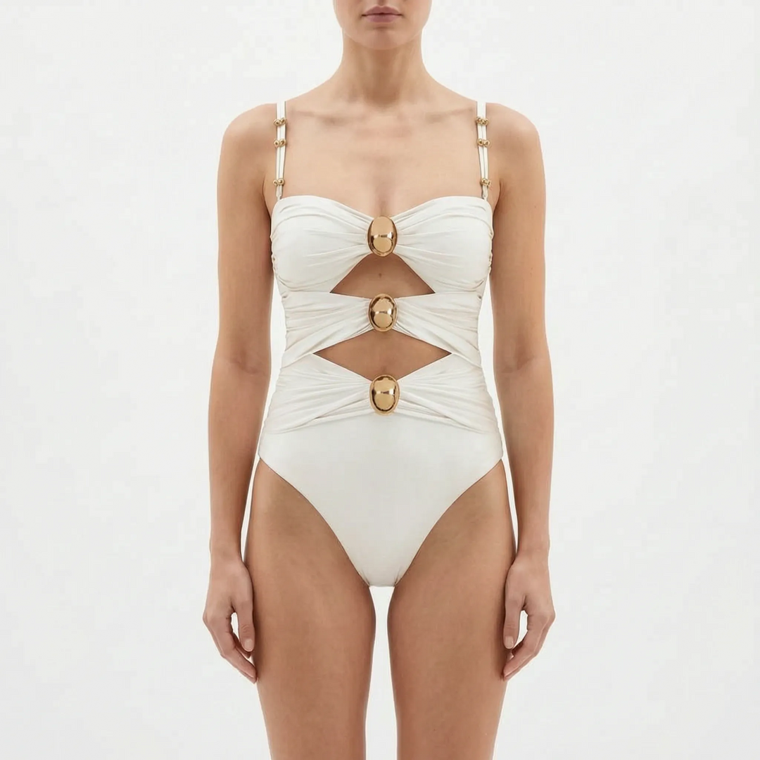Cut-Out One-Piece Swimsuit - Thalaria