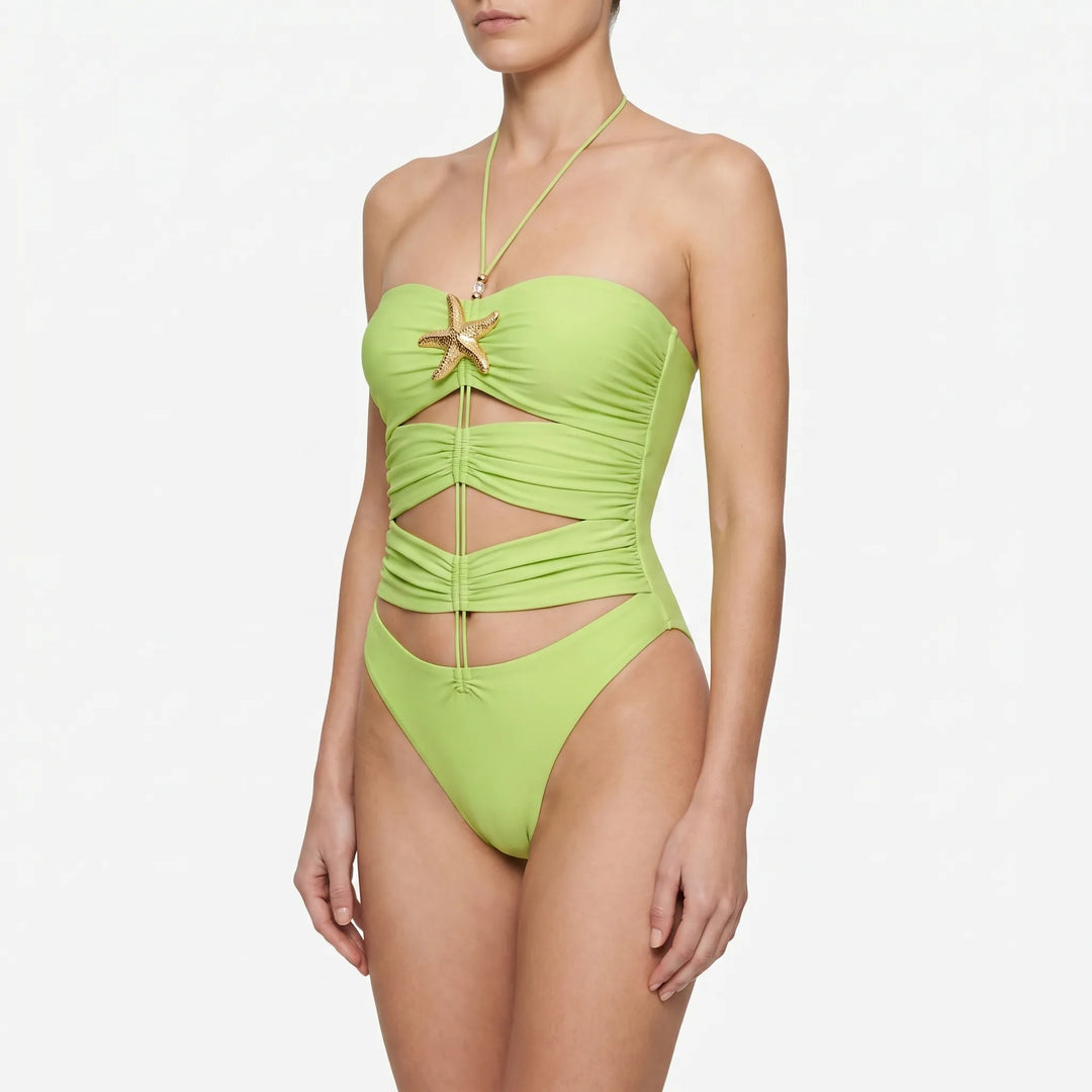 Cut-Out One-Piece Swimsuit - Thalaria