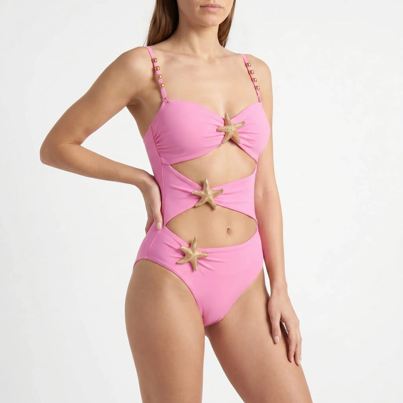 Cut-Out One-Piece Swimsuit - Thalaria