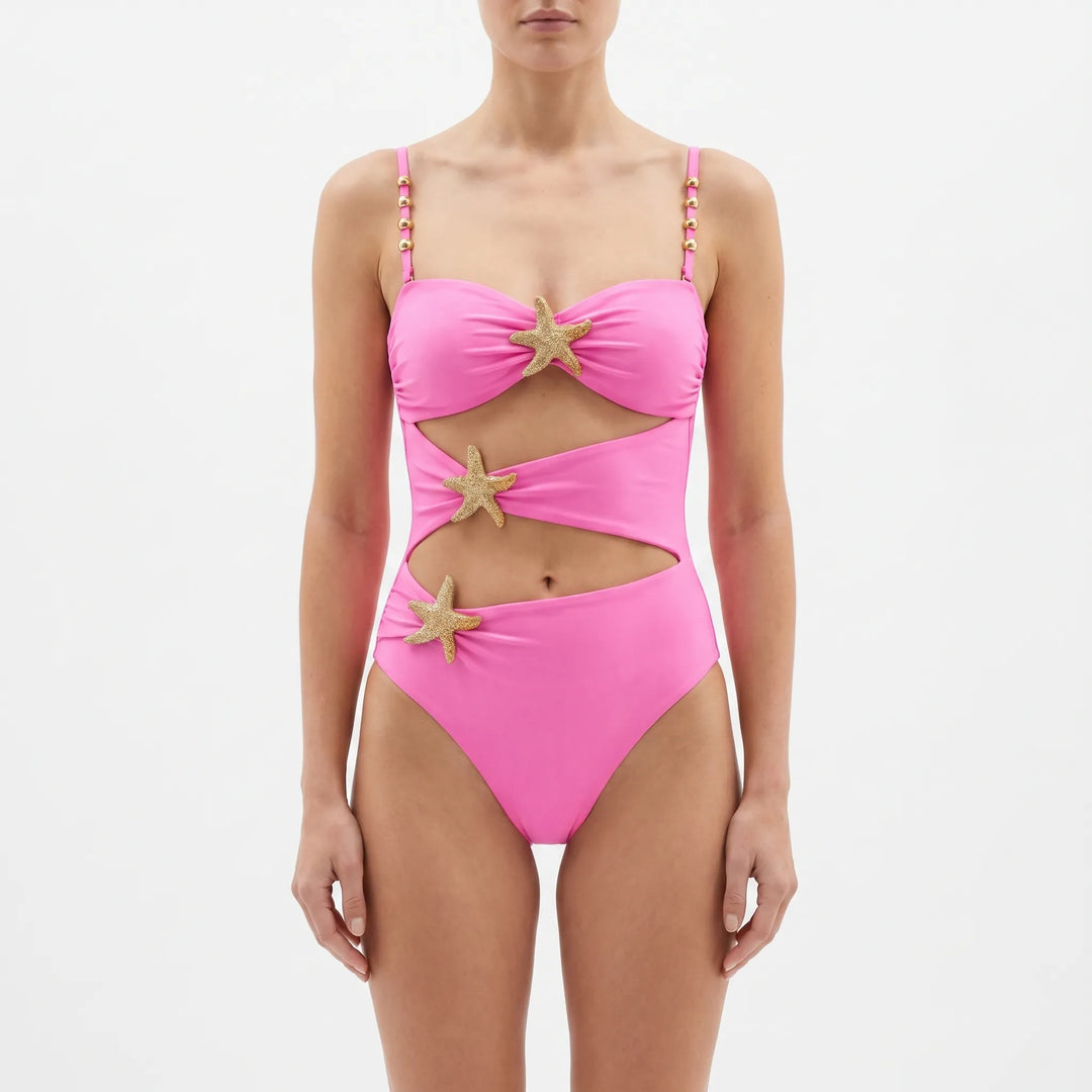 Cut-Out One-Piece Swimsuit - Thalaria