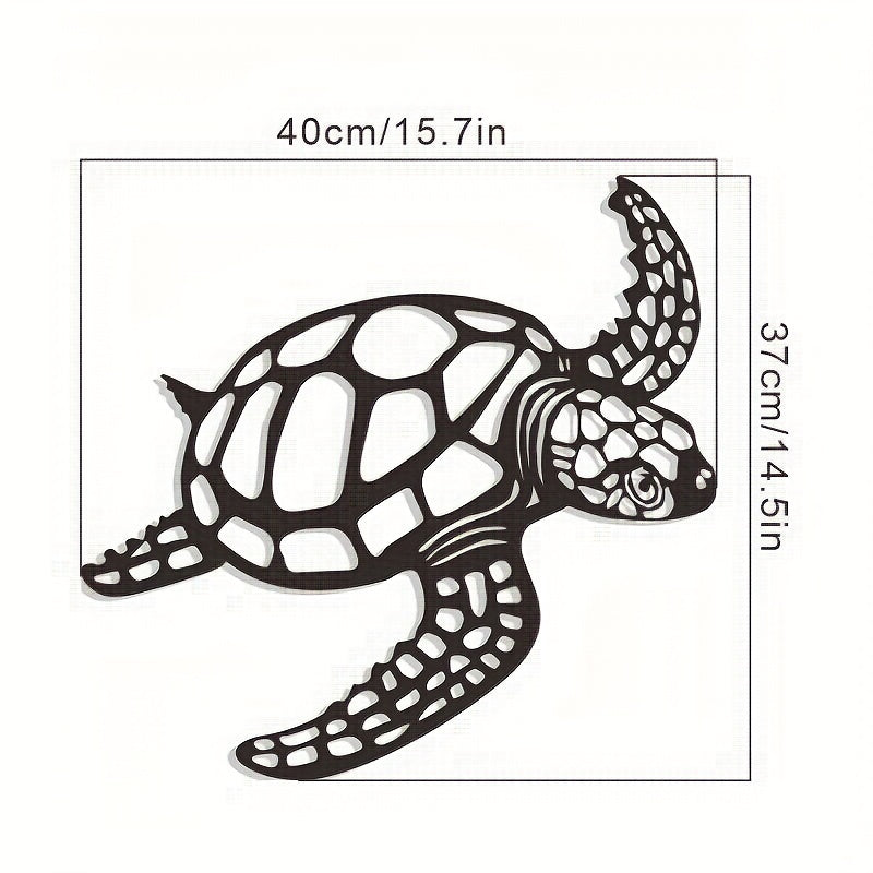 Cut-Out Sea Turtle Wall Art - Cheloni